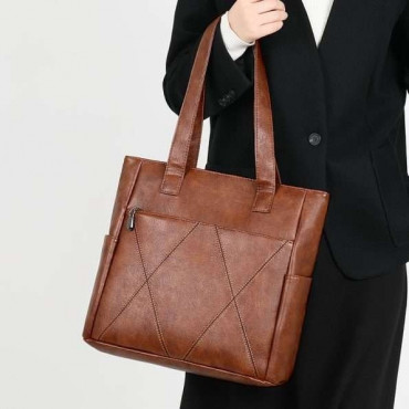 Women Shoulder Bag  Brown color 