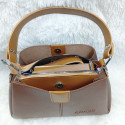 Foxer Casual Tote Handbag(Coffee)